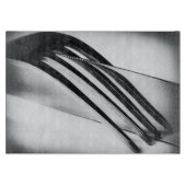 Echtgenote en vork snijplank (Voorkant)