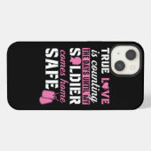 Echtgenote en vriendin van het leger tot mijn sold iPhone hoesje (Achterkant horizontaal)