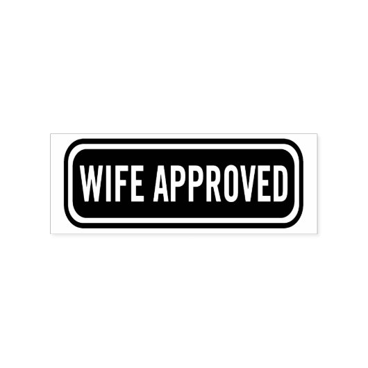 Echtgenote Erkende koppels Stempel (Afrduk)