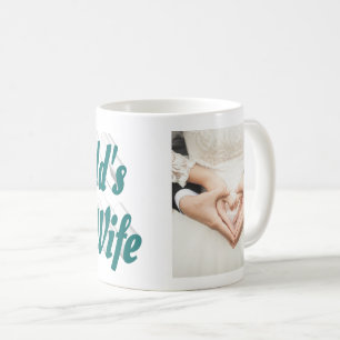 Echtgenote foto groene koffie Mok