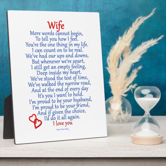 Echtgenote Fotoplaat (Zijkant)