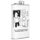 Echtgenote gelooft niet dat Pub een "verkoop" had. Heupfles (Rechts)