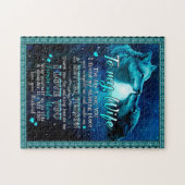 Echtgenote Gifts | Brief aan mijn vrouw waar ik va Legpuzzel (Horizontaal)