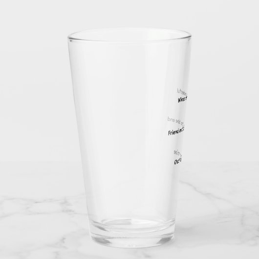Echtgenote Glas (Rechts)