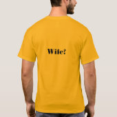 Echtgenote - Heb je grappig Gezegde gezien? T-shirt (Achterkant)
