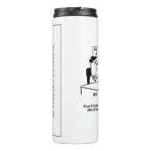 Echtgenote heeft een gebroken arm in een Sling The Thermosbeker (Achterkant)