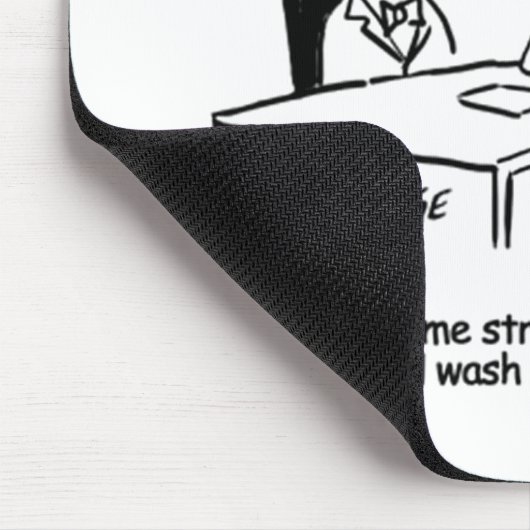 Echtgenote heeft een gebroken arm in een zingeling muismat (Hoek)