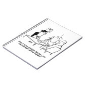 Echtgenote heeft een gebroken arm in een zingeling notitieboek (Linkerzijde)