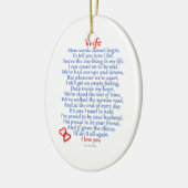 Echtgenote Keramisch Ornament (Links)
