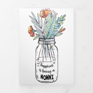 Echtgenote Kunst Geluk Is Een Nonni Zijn Drieluik Kaart