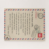 Echtgenote Liefhebbers | Aan mijn toekomstige vrou Legpuzzel (Horizontaal)