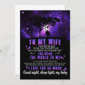 Echtgenote Liefhebbers | Aan mijn vrouw hou ik zov Kaart (Voorkant / Achterkant)