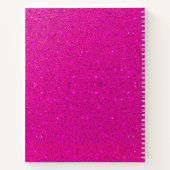 Echtgenote mam Boss Babe Fun Script Typografie Hot Notitieboek (Achterkant)