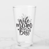 Echtgenote mam Boss Glas (Achterkant)