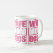 Echtgenote - Mam - Boss Koffiemok (Voorkant rechts)