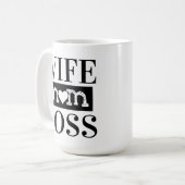 Echtgenote mam Boss Koffiemok (Voorkant links)