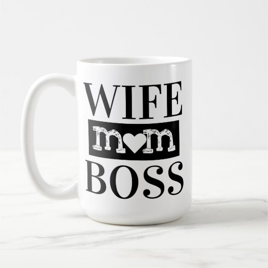 Echtgenote mam Boss Koffiemok (Links)
