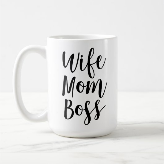 Echtgenote mam Boss Koffiemok (Links)