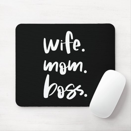 Echtgenote mam Boss Muismat (Met muis)