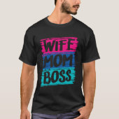 Echtgenote mam Boss T-shirt (Voorkant)
