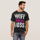 Echtgenote mam Boss T-shirt (Voorkant volledig)