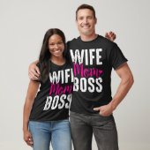 Echtgenote mam Boss T-shirt (Unisex)