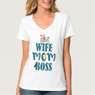 Echtgenote mam Boss T-shirt