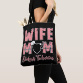 Echtgenote mam Dialysis Technicien Nurse Tech Neph Tote Bag (Dichtbij)