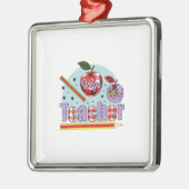 Echtgenote mam leraar metalen ornament (Links)