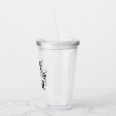 Echtgenote mam Nurse Graphic Acryl Drinkbeker (Links)