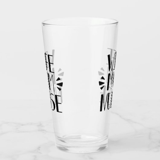 Echtgenote mam Nurse Graphic Glas (Links)