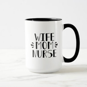 Echtgenote mam Nurse Graphic Mok