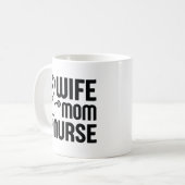Echtgenote mam Nurse Koffiemok (Voorkant links)