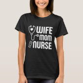 Echtgenote mam Nurse T-shirt (Voorkant)
