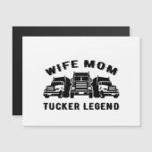 Echtgenote mam Trucker Legend Quotes (Voorkant / Achterkant)