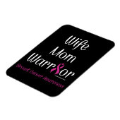 Echtgenote mam Warrior.. borstkanker Magneet (Linkerzijde)