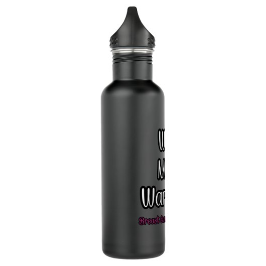 Echtgenote mam Warrior.. borstkanker Waterfles (Links)
