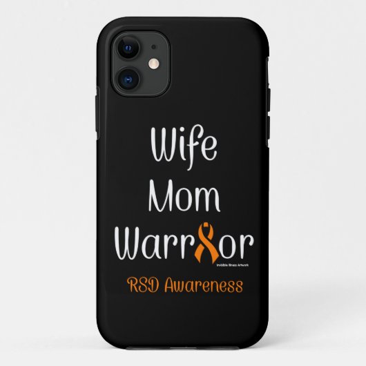 Echtgenote mam Warrior...RSD Case-Mate iPhone Case (Achterkant)
