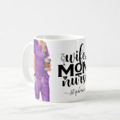 Echtgenote mam Zuster Persoonlijke koffie-Mok Koffiemok (Voorkant links)