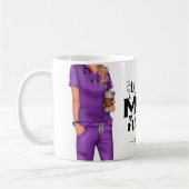 Echtgenote mam Zuster Persoonlijke koffie-Mok Koffiemok (Links)