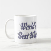 Echtgenote met grijze halve tekst koffiemok (Links)