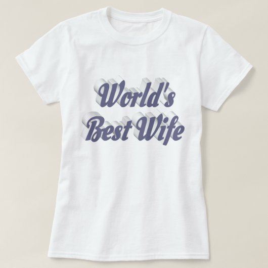 Echtgenote met grijze tekst T-Shirt (Design voorkant)