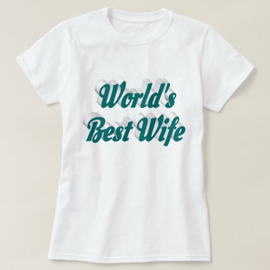Echtgenote met groene tekst T-Shirt (Design voorkant)