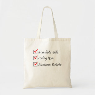 Echtgenote moeder Babcia Poolse vrouw Tote Bag