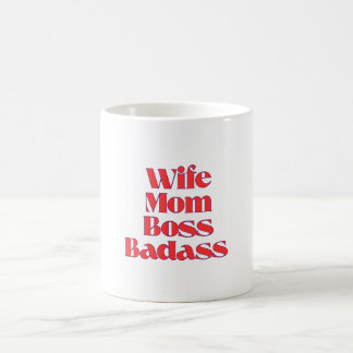 Echtgenote moeder Boss Badass Koffiemok