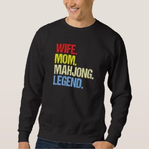 Echtgenote Moeder Mahjong Legende Mahjong Speler M Trui