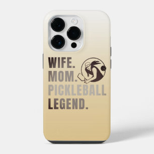 Echtgenote Moeder Pickleball Legende - Vintage Gra iPhone 14 Plus Hoesje