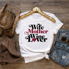 Echtgenote moeder wijnen Moederdag T-Shirt