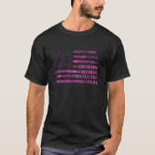 Echtgenote Moeders Beschermer Held Camo Roze Ameri T-shirt (Voorkant)