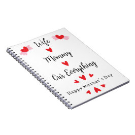 Echtgenote Moeders Onze Alles Cute Moederdag Lief Notitieboek